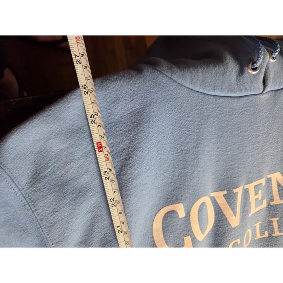 Champion Covenant College Sky Blue Sweatshirt Sweater Look Out Mountain PCA - Picture 5 of 6
